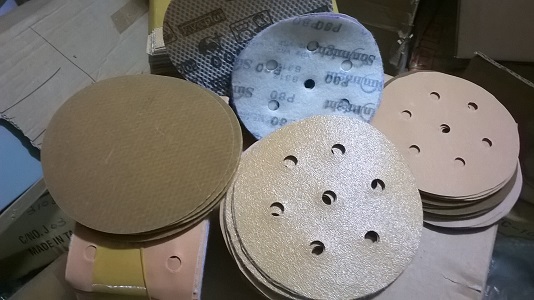 Các loại giấy nhám cho máy mài tác động kép SI 3113-6M